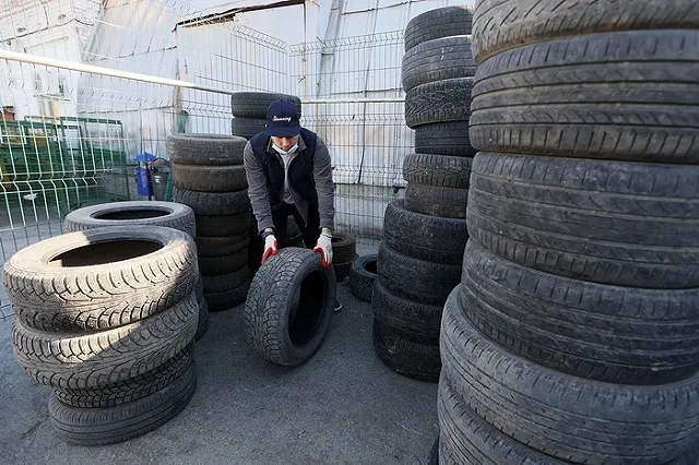 ЕМУП «Спецавтобаза»: Более 13 тонн автопокрышек сдали уральцы в утилизацию за полтора месяца