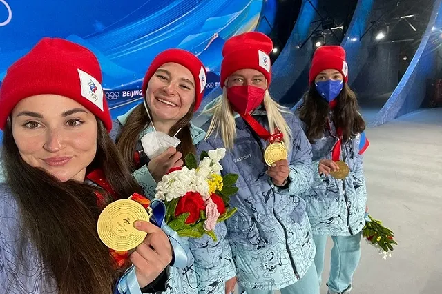 Российские лыжницы Ступак и Непряева завоевали бронзу в командном спринте