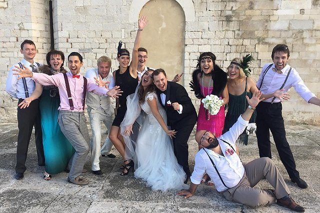 Излечившийся от рака актер Андрей Гайдулян женился на верной подруге