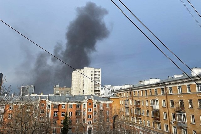 ТРЦ «Гринвич» горел сегодня утром в Екатеринбурге