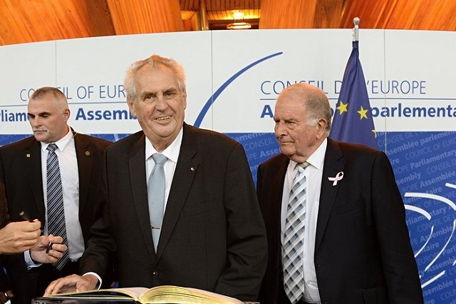 На Украине выступление Земана назвали «ужасным в своем цинизме»