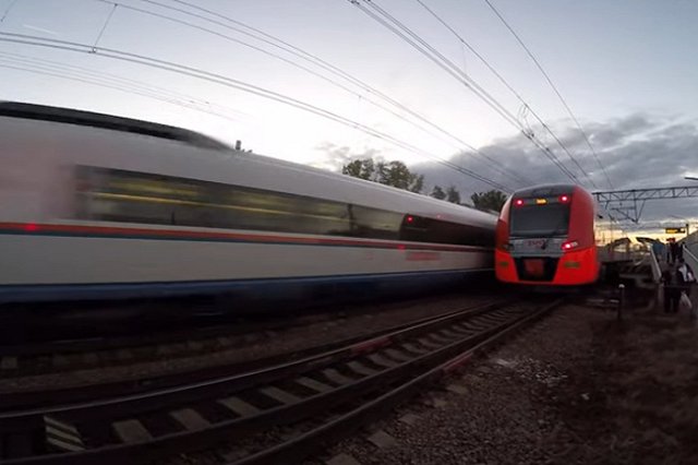 На крыше «Сапсана», следовавшего из Москвы в Петербург, нашли труп