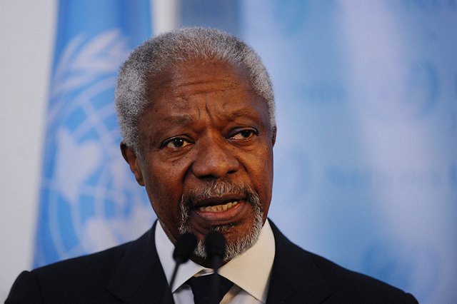 Умер Кофи Аннан