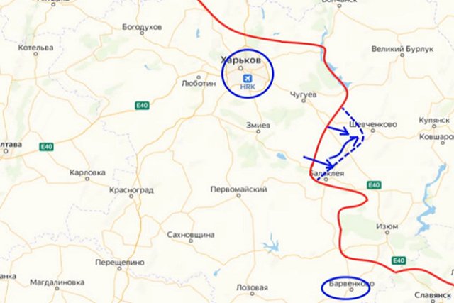 «Идут ожесточенные бои». Ситуация вокруг Балаклеи и Купянска под Харьковом остается сложной