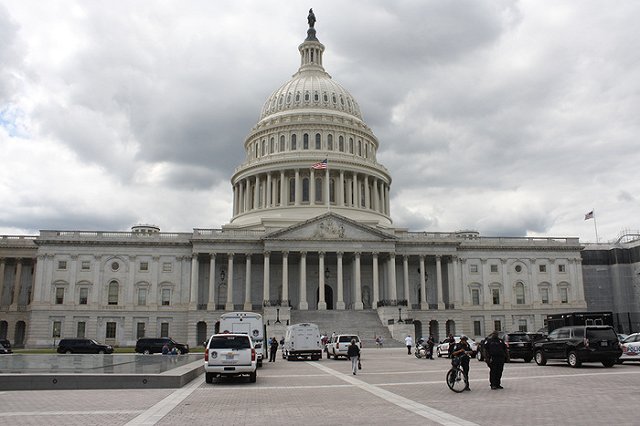 Появилось видео пролета российского военного самолета над Вашингтоном