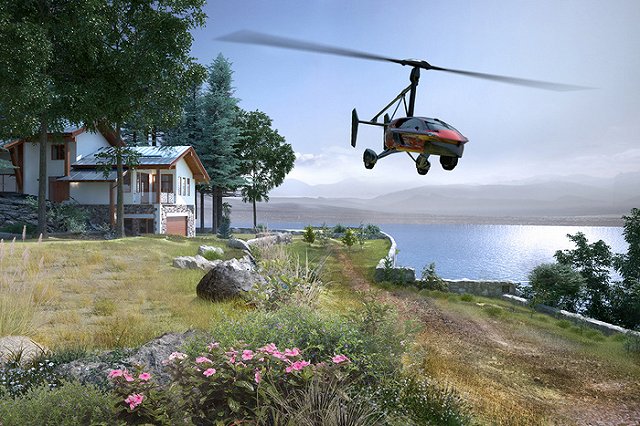 Летающие автомобили начнут собирать в Новосибирске