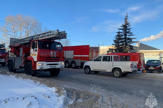 На Урале загорелся трамвай с пассажирами