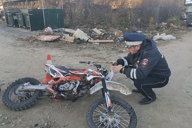 В ДТП под Екатеринбургом погиб ребенок на питбайке, который ему подарили бабушка и дедушка