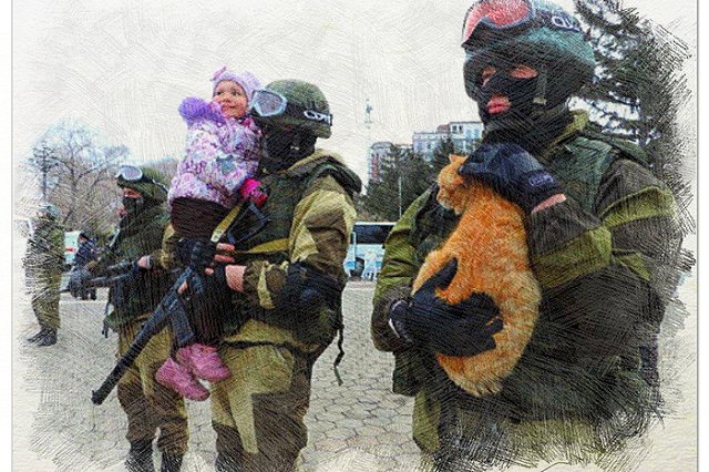 Крым установит памятник «Вежливым людям» в День России