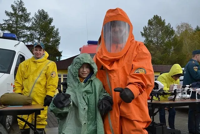 К 85-летию гражданской обороны открыли Стелу памяти участникам ликвидации ЧС