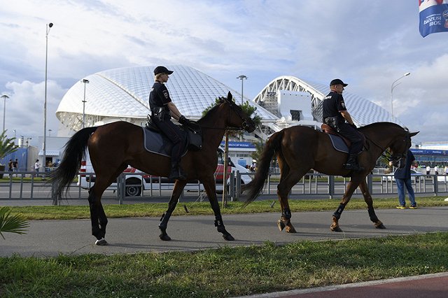 Уезжавших с ЧМ-2018 полицейских утрамбовали в поезд