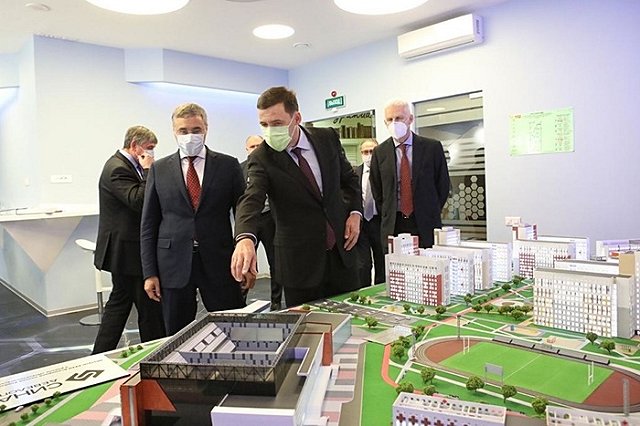 Куйвашев представил проект Деревни Универсиады, которая после игр станет основой кампуса УрФУ