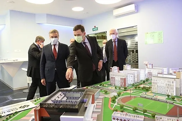 Куйвашев представил проект Деревни Универсиады, которая после игр станет основой кампуса УрФУ