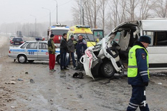 Уличная гонка двух маршруток закончилась смертью пассажирки