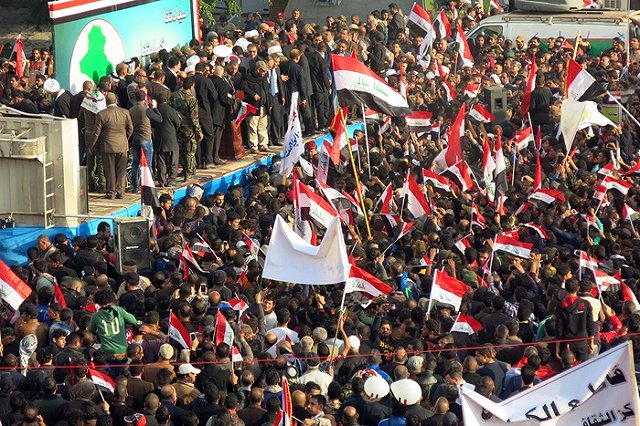 В Багдаде прошел многотысячный митинг против турецкого вторжения