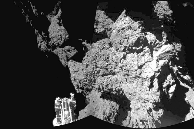 Космический аппарат Rosetta столкнулся с кометой Чурюмова-Герасименко