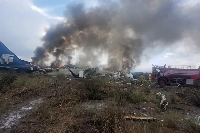 Крушение Embraer 190 в Мексике: погибших нет