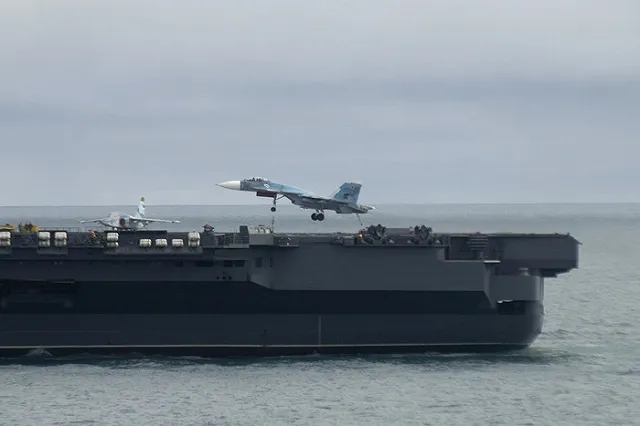 Фрегат «Адмирал Григорович» отправился в новый поход в направлении Сирии