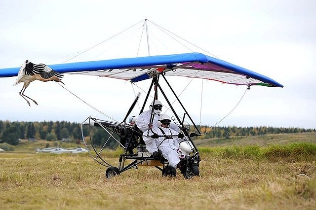 Погиб пилот, который учил летать Путина со стерхами на Ямале