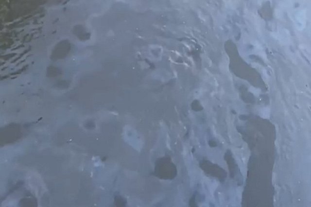 Екатеринбурженка пожаловалась на следы нефтепродуктов в Исети