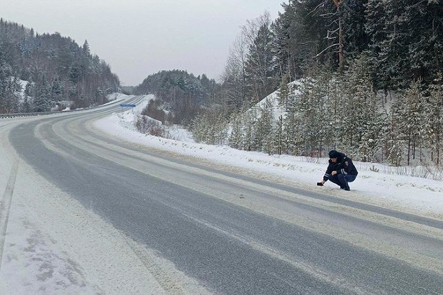 Пермский тракт засыпало снегом