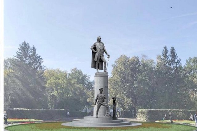 Памятник русскому полководцу Суворову появится в Екатеринбурге