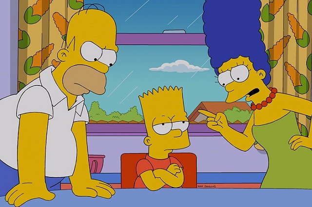 Семья Симпсонов решила «голосовать» за Хиллари Клинтон