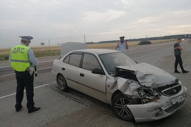 В ДТП на трассе Екатеринбург-Тюмень пострадал ребенок