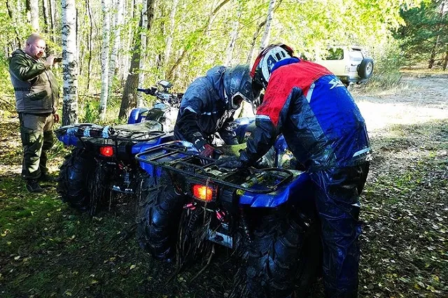 Сергей Карякин занял второе место на гонках на квадроциклах