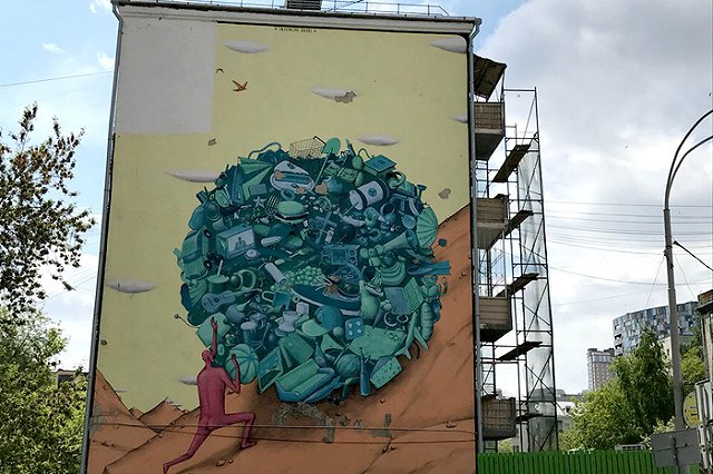 В Екатеринбурге опробуют новейший способ сохранения арт-объектов