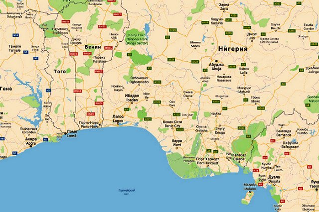 У берегов Бенина пираты похитили шестерых россиян
