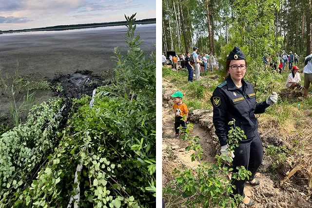 Свердловский пристав спасла грибника в Курганской области
