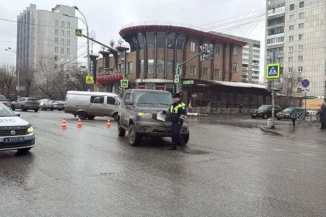 В Екатеринбурге 72-летний водитель сбил мужчину на «зебре». Пешеход пересекал дорогу на зелёный — видео