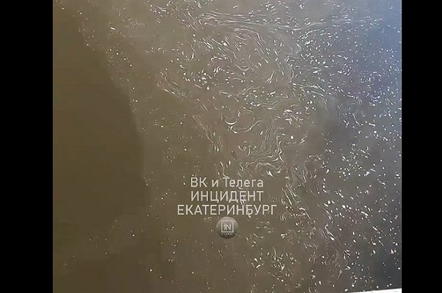 Екатеринбуржец пожаловался, что в Исеть сливают отходы