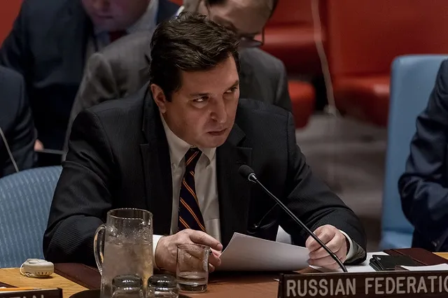 Сафронков попросил постпреда Великобритании при ООН «не отводить глаза»