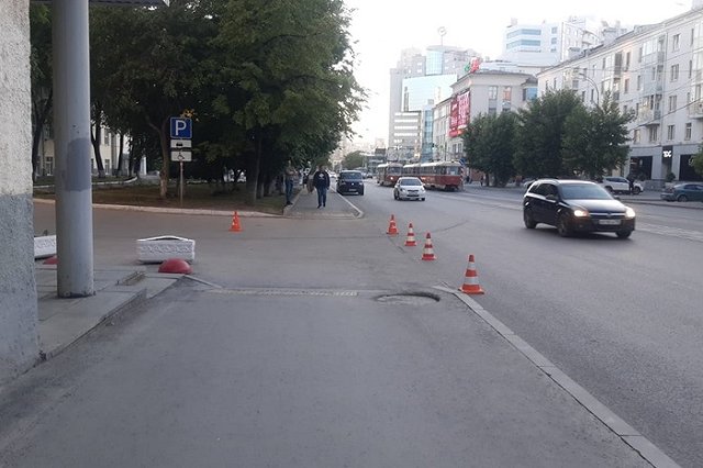 Автомобилист сбил велосипедиста из-за закрывавшей обзор припаркованной «Газели»