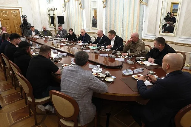 Военкор из Екатеринбурга принял участие во встрече с Путиным