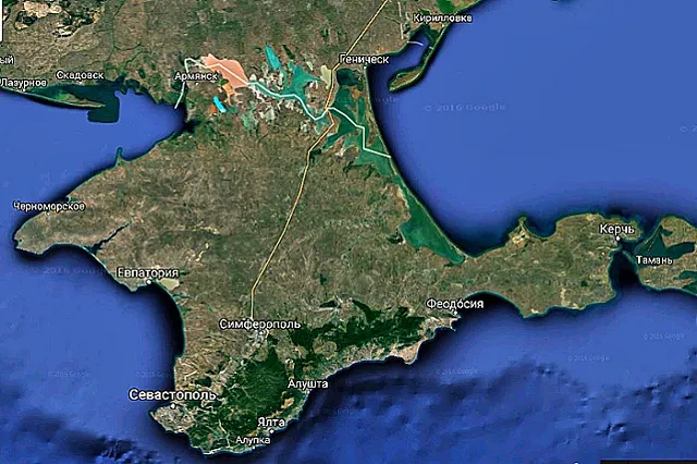 В Геническ и Генический район начал поступать газ из Крыма