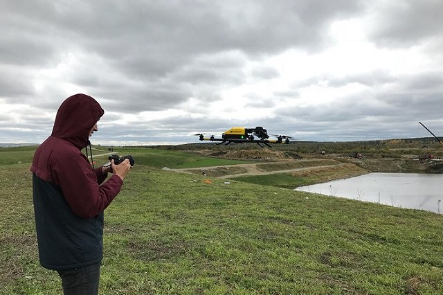 В Екатеринбурге протестировали новейшие дроны