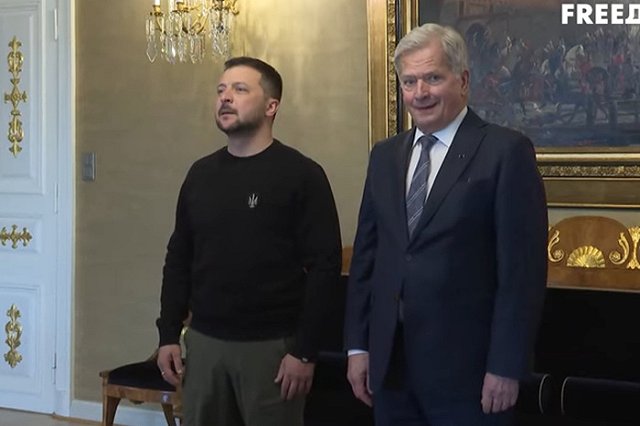 Самолет с Зеленским из Хельсинки вместо Киева отправился в Нидерланды