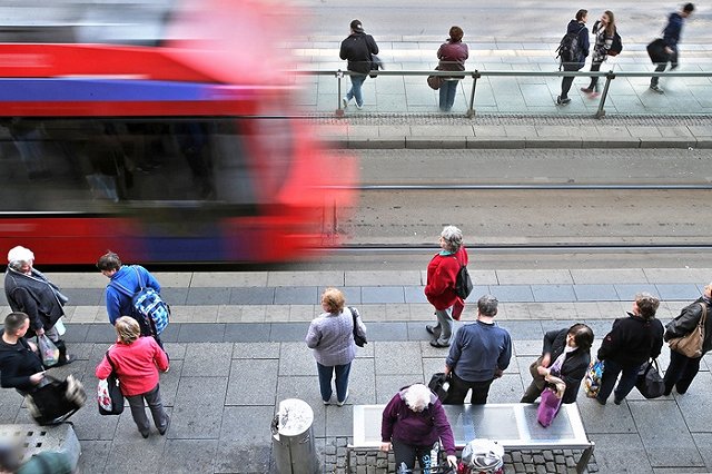 Митинг МОАП и ТТУ: «Даешь полную остановку общественного транспорта!»