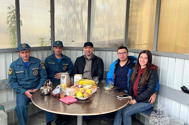 В Дагестане спасли туристов из Екатеринбурга, застрявших в горах