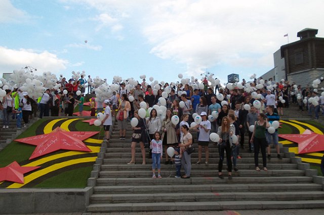 Шествие «Огонь памяти» пройдет сегодня в Екатеринбурге