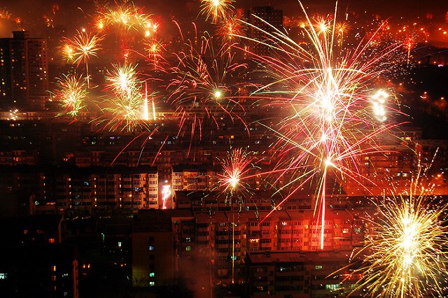 Из-за праздничных фейерверков Пекин наполнился ядовитым смогом