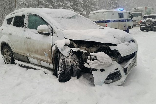 Водитель погиб в воскресенье на трассе Екатеринбург — Реж — Алапаевск