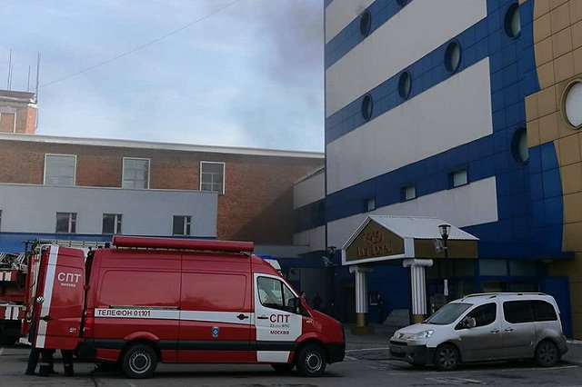 Во время тушения «Персея» пострадало шесть пожарных