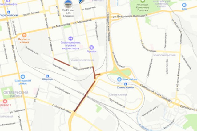 У развязки рядом с «Калиной» до конца лета закроют движение