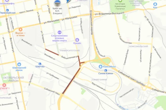 У развязки рядом с «Калиной» до конца лета закроют движение