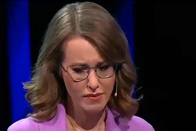 Ксению Собчак довели до слез во время политических дебатов