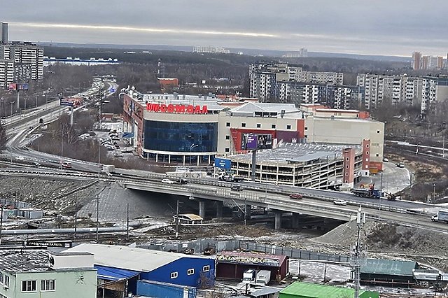 На новом участке развязки у «Калины» запустили движение
